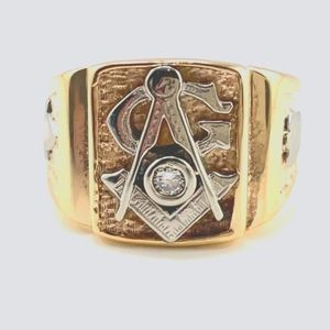 Vintage Masonic Ring